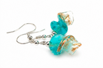 Murano Glas Ohrringe – Lichtwirbel