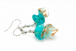 Murano Glas Ohrringe – Lichtwirbel